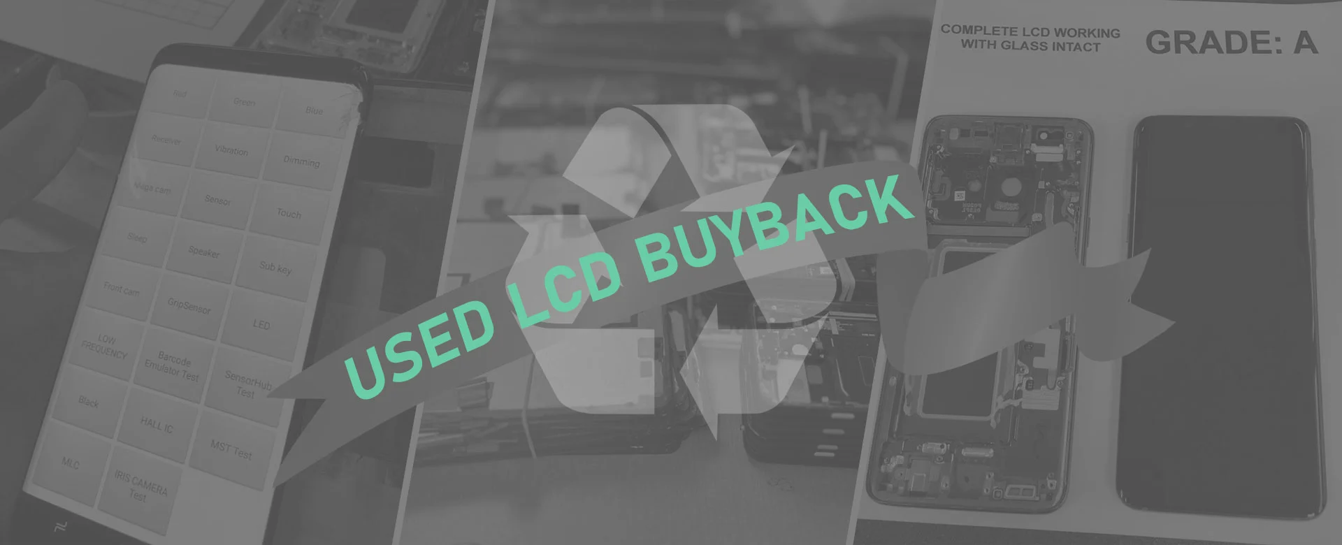 تستخدم حلول إعادة شراء LCD