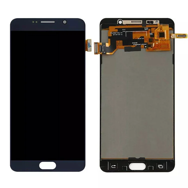 بالنسبة إلى Samsung Galaxy Note 5 LCD OLED Display Disclizer Assigbly مع إطار