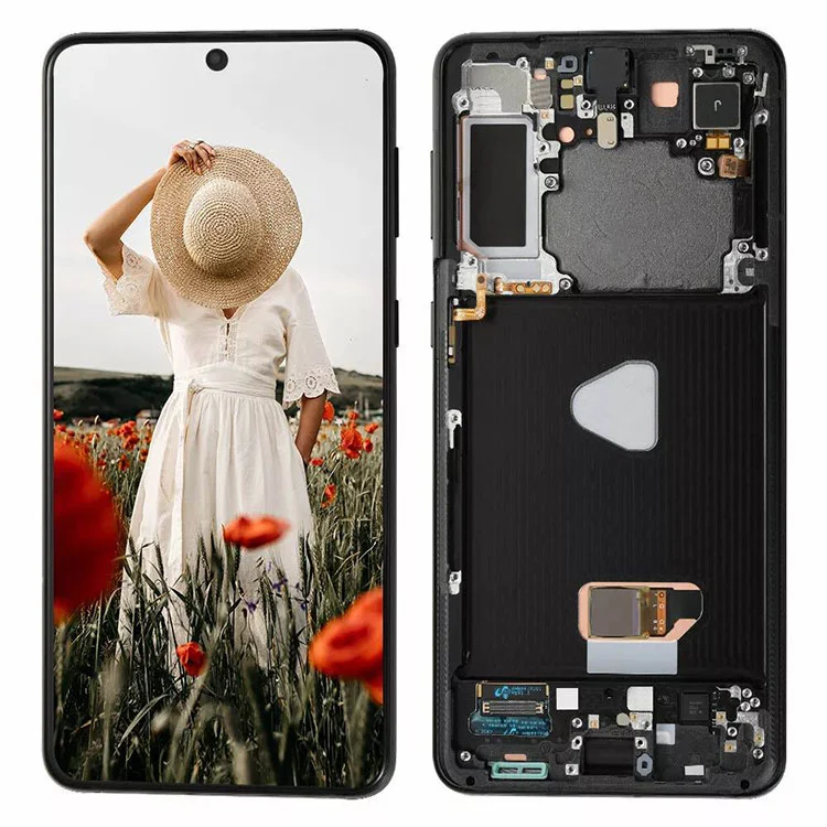 لاستبدال مجموعة شاشة اللمس Samsung Galaxy S21 Plus LCD